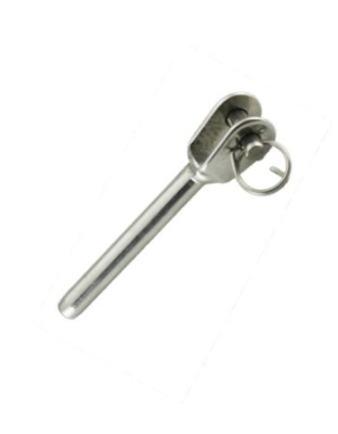 SS Fork Terminal 1/8 5mm Pin