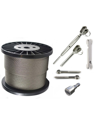 Wire Balustrading Bundle - 33 Kits