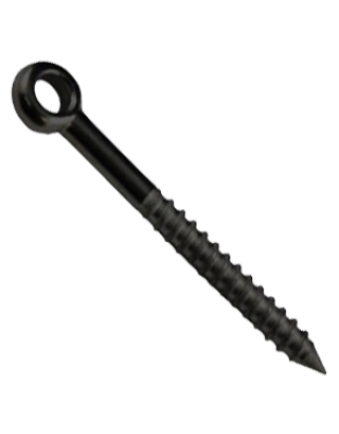 SS Eye Screw 6x60mm G316 Black