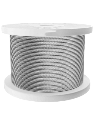 SS Wire Rope 3.2mm 7x7 G316 per Metre